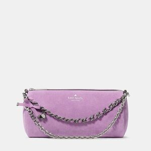 ♠️kate spade Roulette Suede Mini Convertible Crossbody Bag, Wisteria NWT